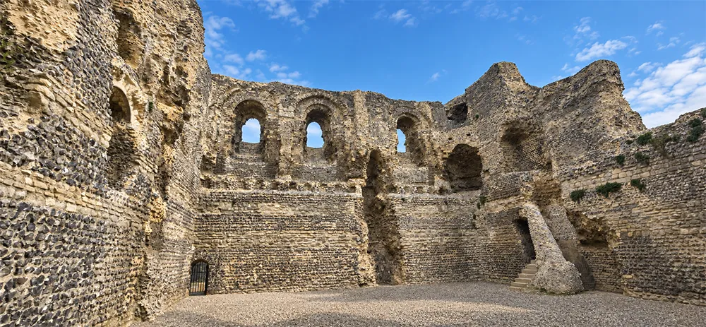Canterbury castle conservation
